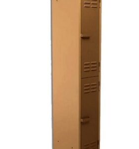 2 Tier Steel Locker - Double