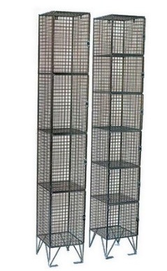 6 Tier Wire Locker