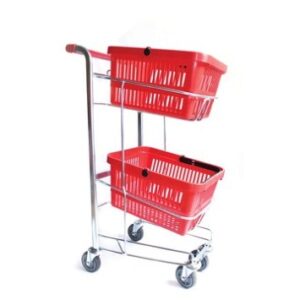 Basket Trolleys - 2 Tier