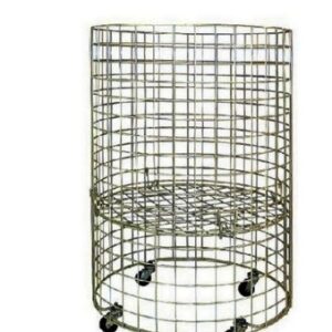 Cylindrical 6-Sided Dump Bin