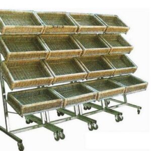 Display Trolley - 4 Tier Trolley Only